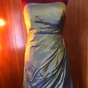 Silk formal dress